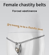 T-shaped chastity belt is used for abstaining, preventing infidelity and locking the penis
